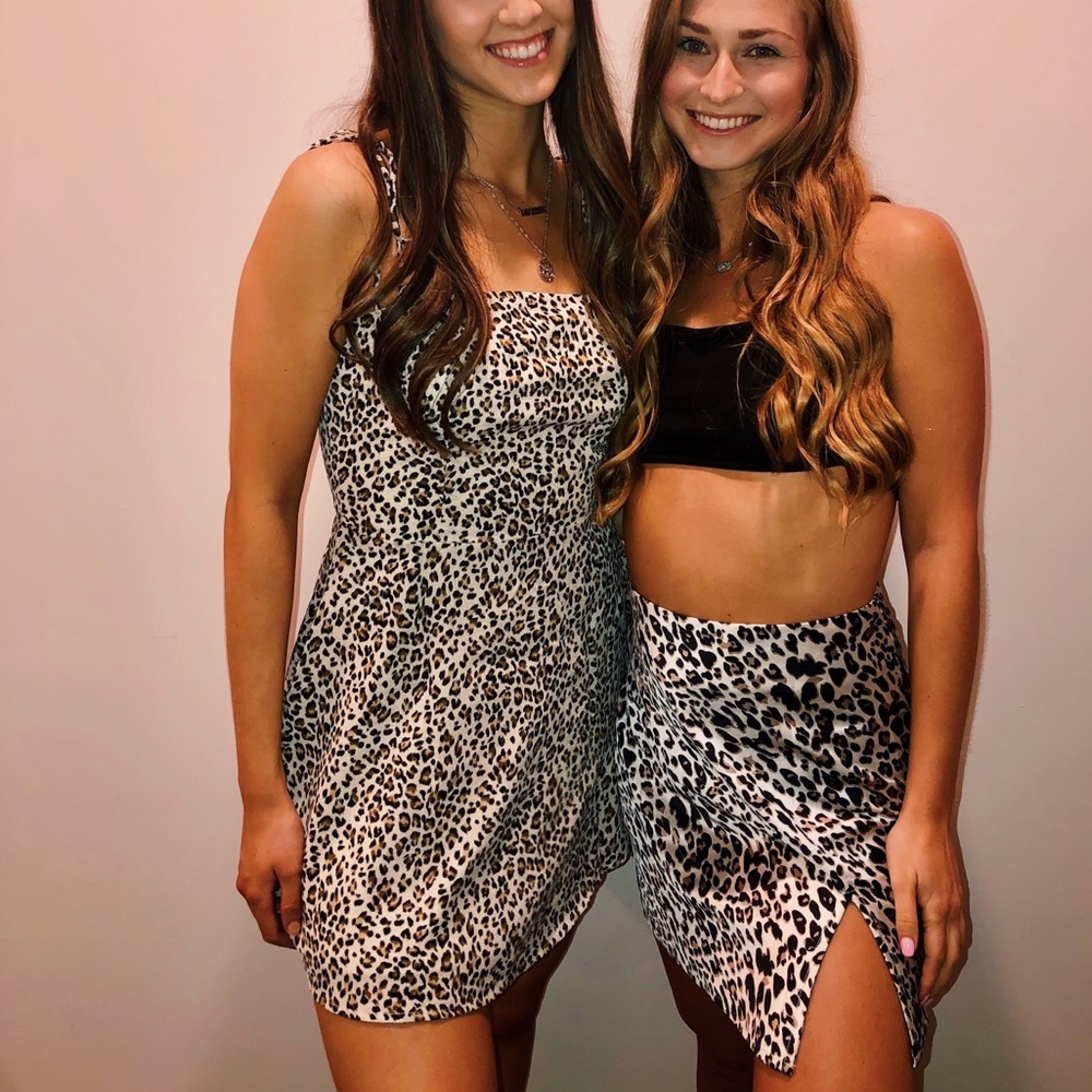 Princess Polly cheetah print dress